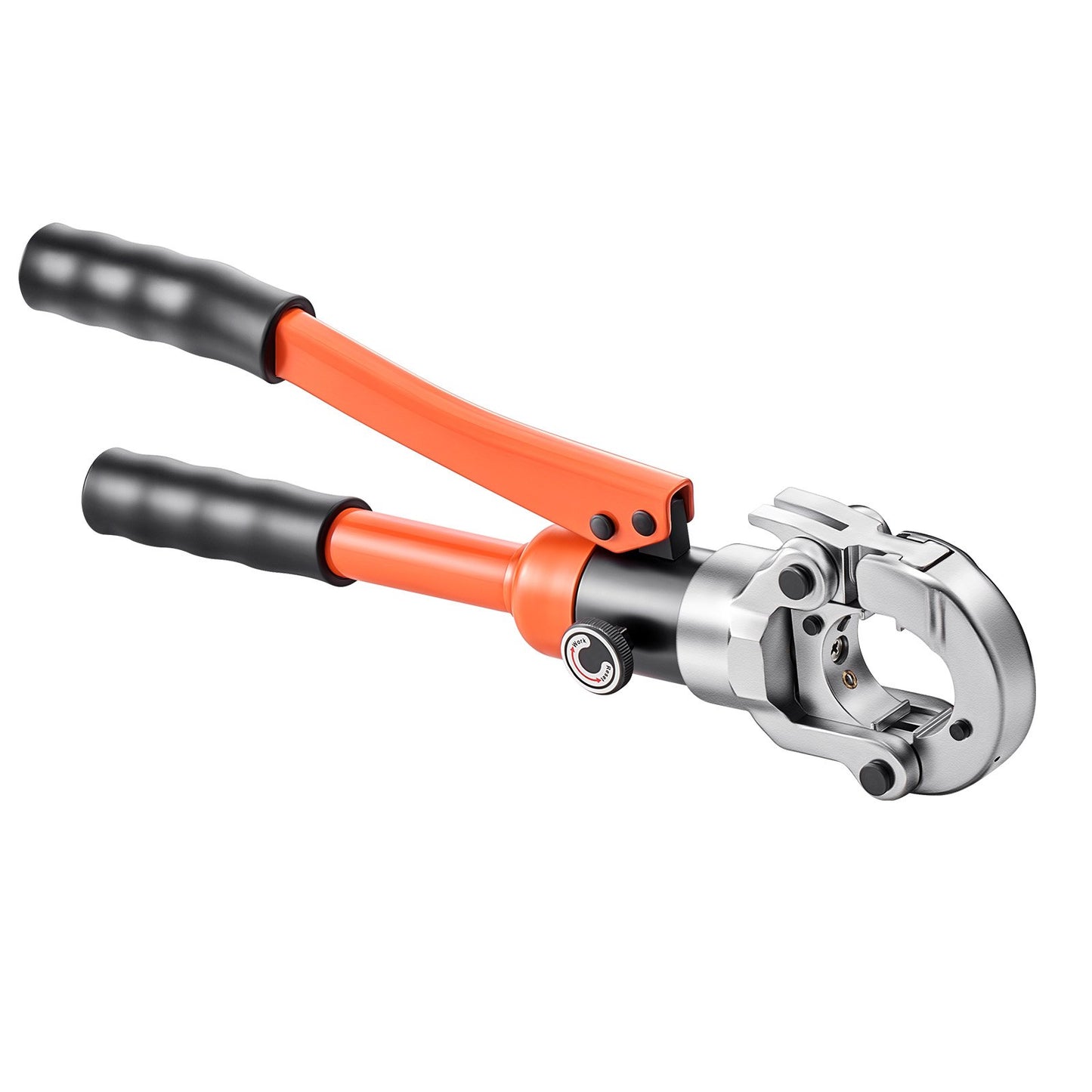 Hydraulisches Rohrverpresswerkzeug, Edelstahl-Rohrverschraubungs-Verpresszange mit Backen V12, V15, V18, V22, V28 und Tragekoffer, Pressverpresswerkzeug-Set für Sanitärreparaturen und -installationen