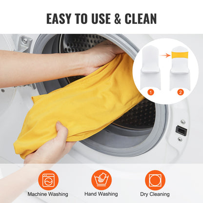 Stuhlschleifen aus Stretch-Spandex, Stuhlhussen und elastische Stuhlschleifen mit runder Schnalle, elastische Stuhlbänder, passend für Hochzeits-, Feiertags-, Bankett- und Party-Stuhldekoration (50 Stück, goldgelb)