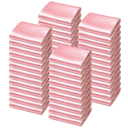 Satin Chair Sashes Bows, 100PCS Chair Ribbon Ties Back Sash, 7 x 108 inch, Rose Gold Wedding Reception Decoration, for Wedding Ceremony Baby Shower Party Events Banquet Chair Cover Decoration