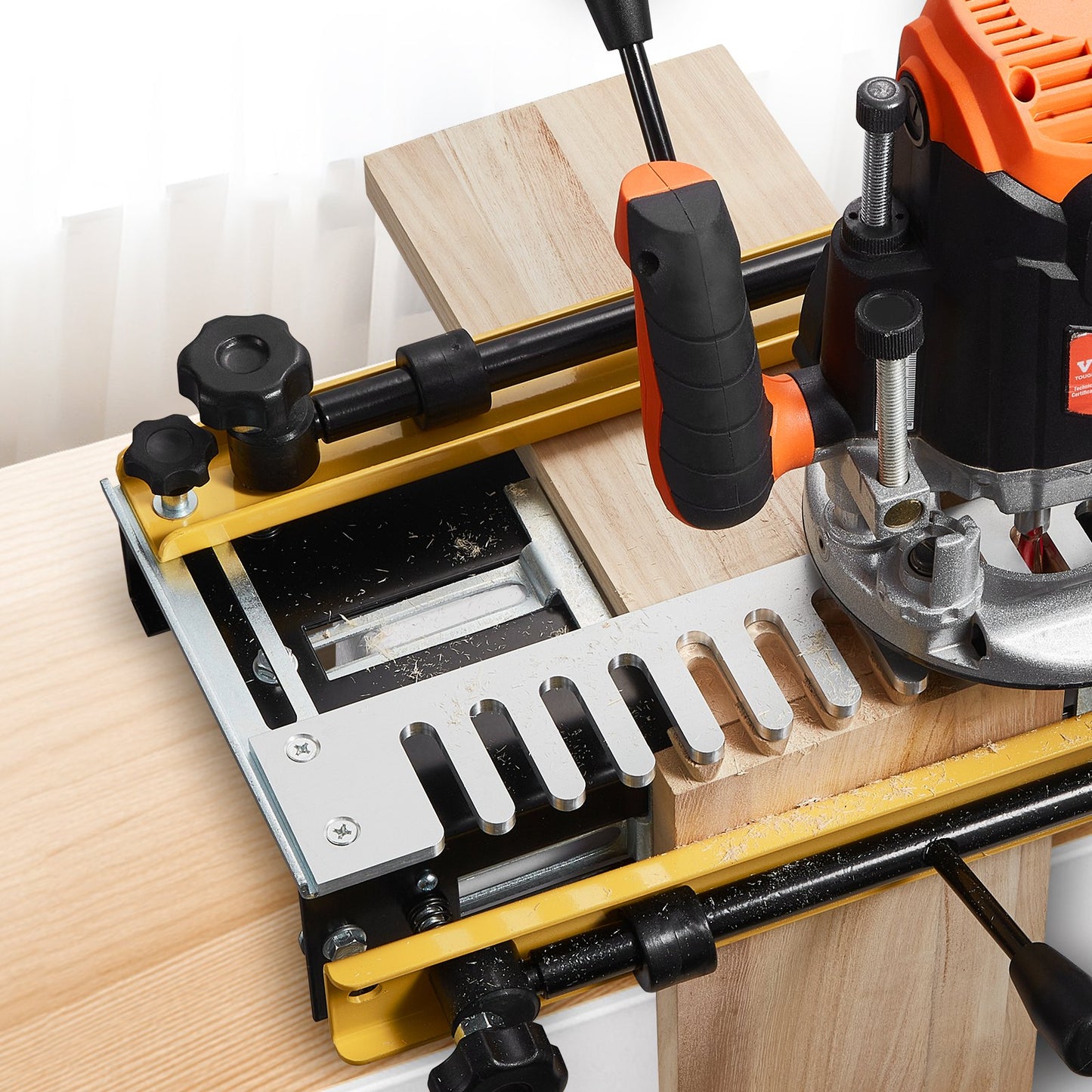 Dovetail Jig 30.5 cm Precise Dove Tailing Router Jigs with 3 Templates