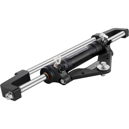 Hydraulic Steering Cylinder 300HP, Hydraulic Steering Front Mount Hydraulic Outboard Marine Steering Kit Without Hydraulic Hose and Helm for Outboards Boat Steering System