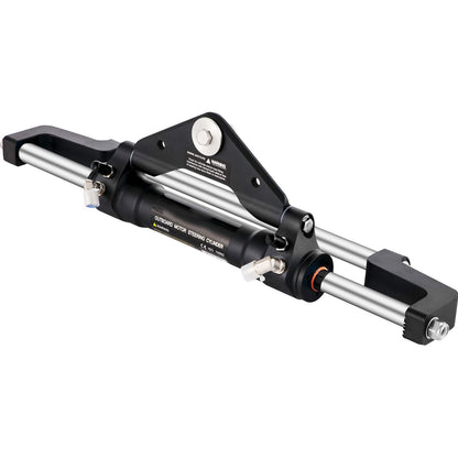 Hydraulic Steering Cylinder 300HP, Hydraulic Steering Front Mount Hydraulic Outboard Marine Steering Kit Without Hydraulic Hose and Helm for Outboards Boat Steering System