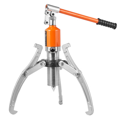 Hydraulic Gear Puller, 15 Ton Max Capacity Wheel Bearing Pulling Separator, 2 or 3 Jaws Puller, Vertically and Horizontally, 30.5cm Jaw Hydraulic Puller with Case for Pulling Hubs