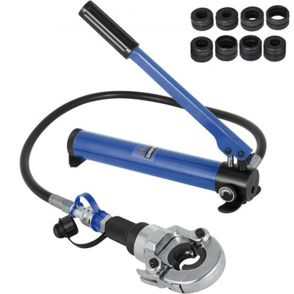 Hydraulic Crimping Tool 6T, Press Pliers 16-20-25-32MM, U-shaped/TH-Shaped Pipe Crimping Pliers, Hand-Held Press Pliers PE-X Crimping Tool for Composite Pipes PEX