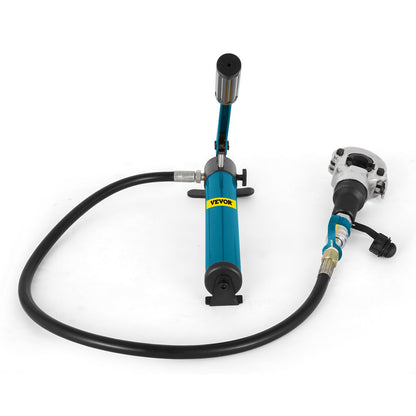 Hydraulische 6T-Presszange V12-28 mm TH16-32 mm, V-/TH-förmige Rohrpresszange, 360°-Drehgelenk, handgeführte Presszange für PE-X-Rohre (Verbundrohre, PEX, PE-X, PB)