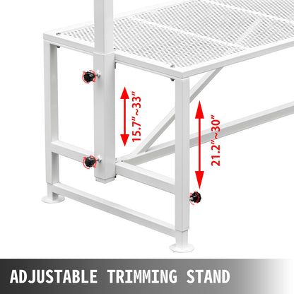 Livestock Stand 51x23 inches, Trimming Stand with Straight Head Piece, Goat Trimming Stand Metal Frame Sheep Shearing Stand Livestock Trimming Stands