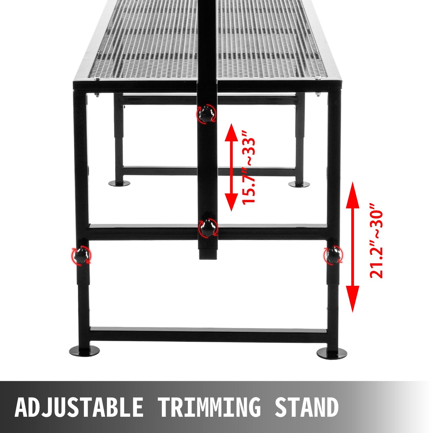 Livestock Stand 51x23 inches, Trimming Stand with Straight Head Piece, Goat Trimming Stand Metal Frame Sheep Shearing Stand Livestock Trimming Stands