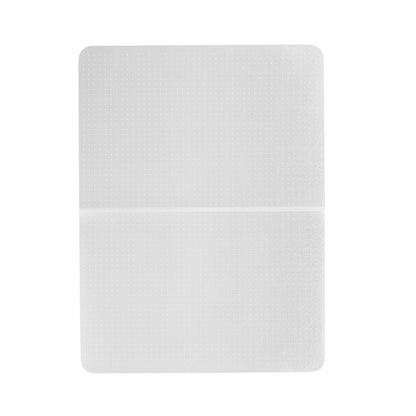 Stuhlmatte, 915 x 1225 mm Bürostuhlmatte für Teppichböden, Kunststoff-Bodenschutzmatte mit Noppen, rutschfest und leicht zu reinigen, leicht zu gleitende Untertischmatte für das Homeoffice (rechteckig)