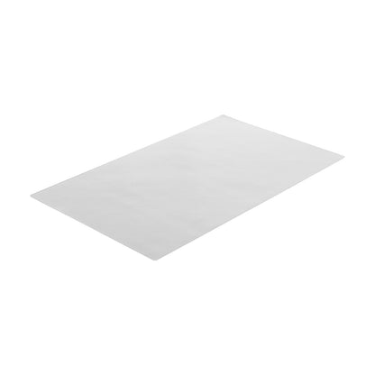 Chair Mat, 765 x 1215 mm Transparent Office Chair Mat for Hard Floors, Floor Protector for Rolling Chairs, Non-Slip & Easy to Clean, Smooth Glide Under Desk Rug for Home Office (Rectangular)