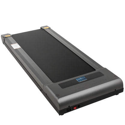 Under Desk Treadmills Working Treadmills For Running, Led Treadmill For Home Running Machine With Remote Control, 1-6.0km/h Speed Portable Slim Treadmill Indoor Exercise(Gray,No Handrail)