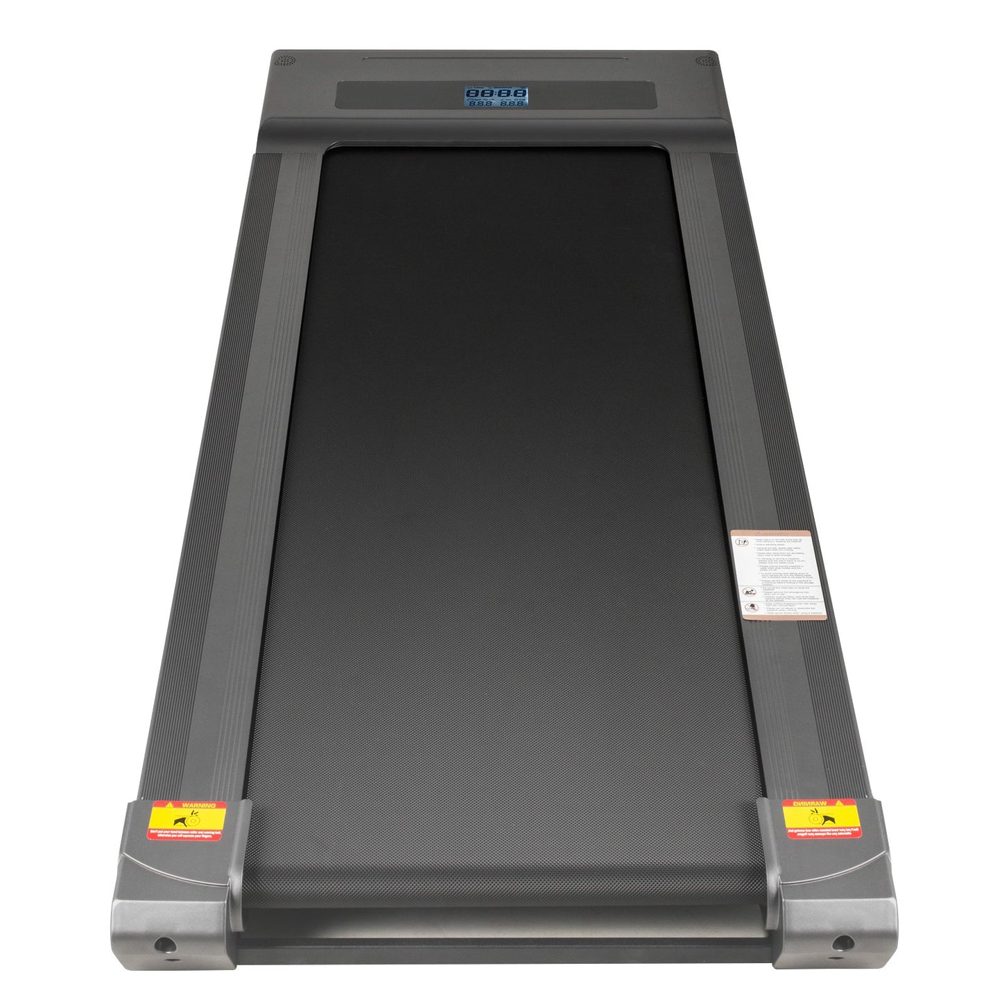 Under Desk Treadmills Working Treadmills For Running, Led Treadmill For Home Running Machine With Remote Control, 1-6.0km/h Speed Portable Slim Treadmill Indoor Exercise(Gray,No Handrail)