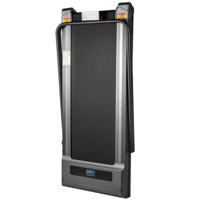 Under Desk Treadmills Working Treadmills For Running, Led Treadmill For Home Running Machine With Remote Control, 1-6.0km/h Speed Portable Slim Treadmill Indoor Exercise(Silver,with Handrail)