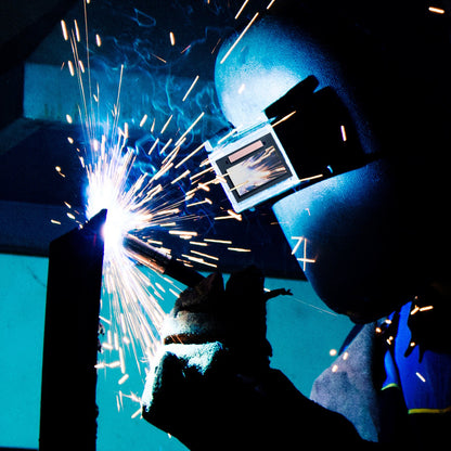 Auto Darkening Welding Lens 108 x 51 mm, Shade 10 True Color Welding Lens with Dual Arc Sensors, Compatible with Most Welding Helmets for TIG, MIG, MMA, ARC Applications