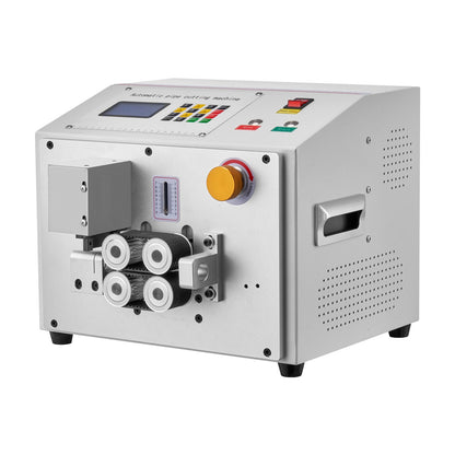 Automatischer Schrumpfschlauchschneider, Rohrschneidemaschine mit LCD-Display, Schnittdurchmesser 1–20 mm, Schnittlänge 0,1–99999,9 mm, ideal für PVC-, PE-, Silikon- und Weichwasserschläuche