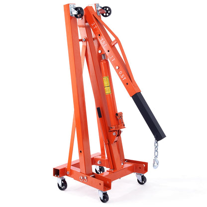 Engine Hoist Leveler 1995.9 kg / 2 Ton Cherry Picker Shop Crane Load Lift Tool