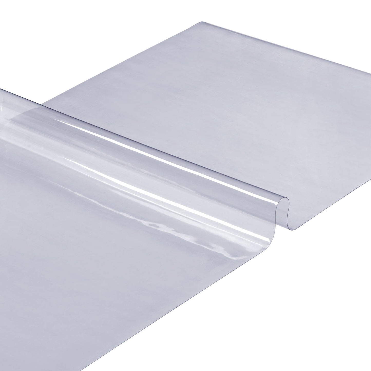 Transparente Tischschutzdecke, 91 x 183 cm, 1,5 mm dicke PVC-Tischdecke, wasserdichter Tischschutz für Schreibtisch, Couchtisch und Esstisch
