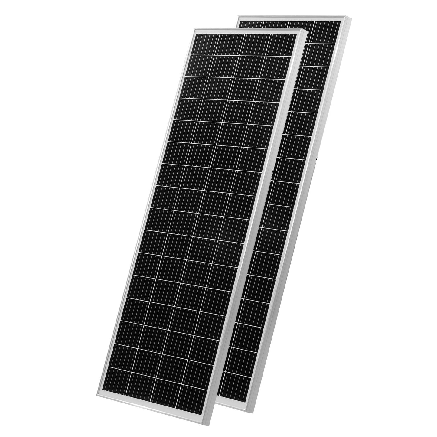 VVEVOR 200W 12V Komplettes Solarstrom-Set, 2 Stück 100W monokristalline Solarmodule + 12,8V 50Ah LiFePO₄-Akku + 40A Laderegler + 800W Wechselrichter, ideal für Wohnmobil, Haus, Camping, Boot und netzunabhängige Systeme