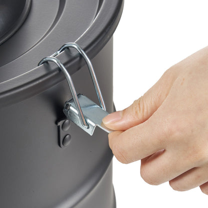 Aschesauger, 15 l, 1200 W Saugleistung, Kaminsauger mit Rückwärtssaugfunktion, 3 m Netzkabel, max. 16 kPa Unterdruck, für Kamine, Pelletöfen, Holzöfen und Kaminöfen