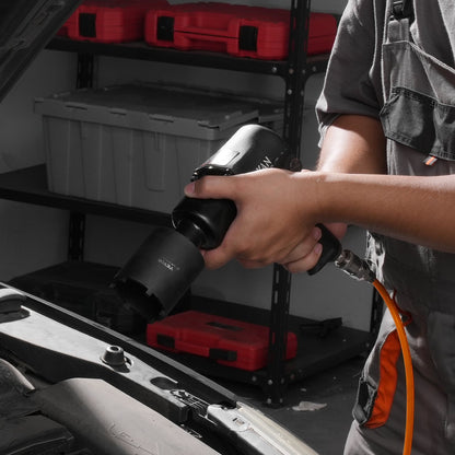 Spindelmutter-Steckschlüsselsatz, 1/2-Zoll-Antrieb, 6-teilig, für Toyota, Ford, Allradfahrzeuge und GM-Fahrzeuge, mit Aufbewahrungskoffer, Auslöser für Spindelmuttern