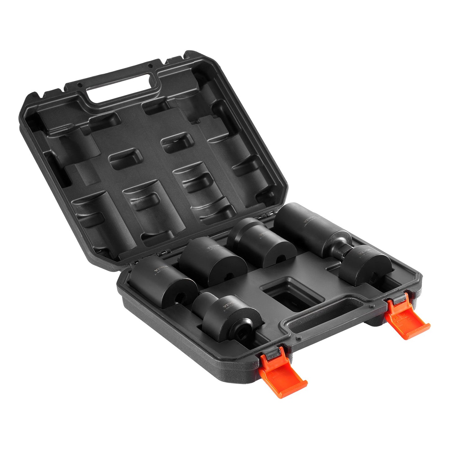 Spindelmutter-Steckschlüsselsatz, 1/2-Zoll-Antrieb, 6-teilig, für Toyota, Ford, Allradfahrzeuge und GM-Fahrzeuge, mit Aufbewahrungskoffer, Auslöser für Spindelmuttern