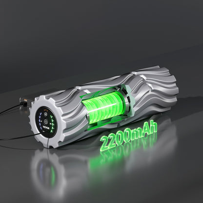 Vibrations-Schaumstoffrolle, 5 Intensitätsstufen und 3 Stufen, elektrische Schaumstoffrolle