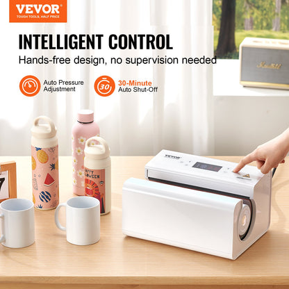 Auto Tumbler Heat Press Machine 311.8-850.5 g Sublimation Mug Heat Press White