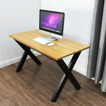 Metal Table Legs 28.3 x 23.6 Inch Black Table Legs Premium steel table legs with X-frame style Steel Bench Legs Country Style Table Legs Furniture Leg Perfect for Coffee Store Home Office Bar