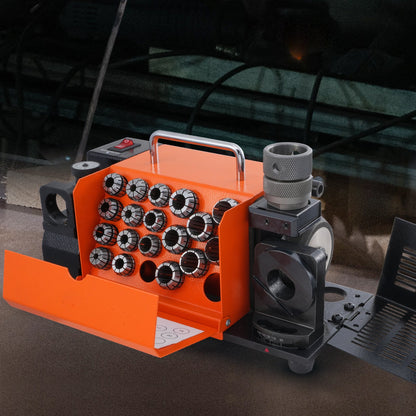 MR-20G Drill Bits Sharpener 3-20mm Bits Grinder Sharpener with 18 Collets