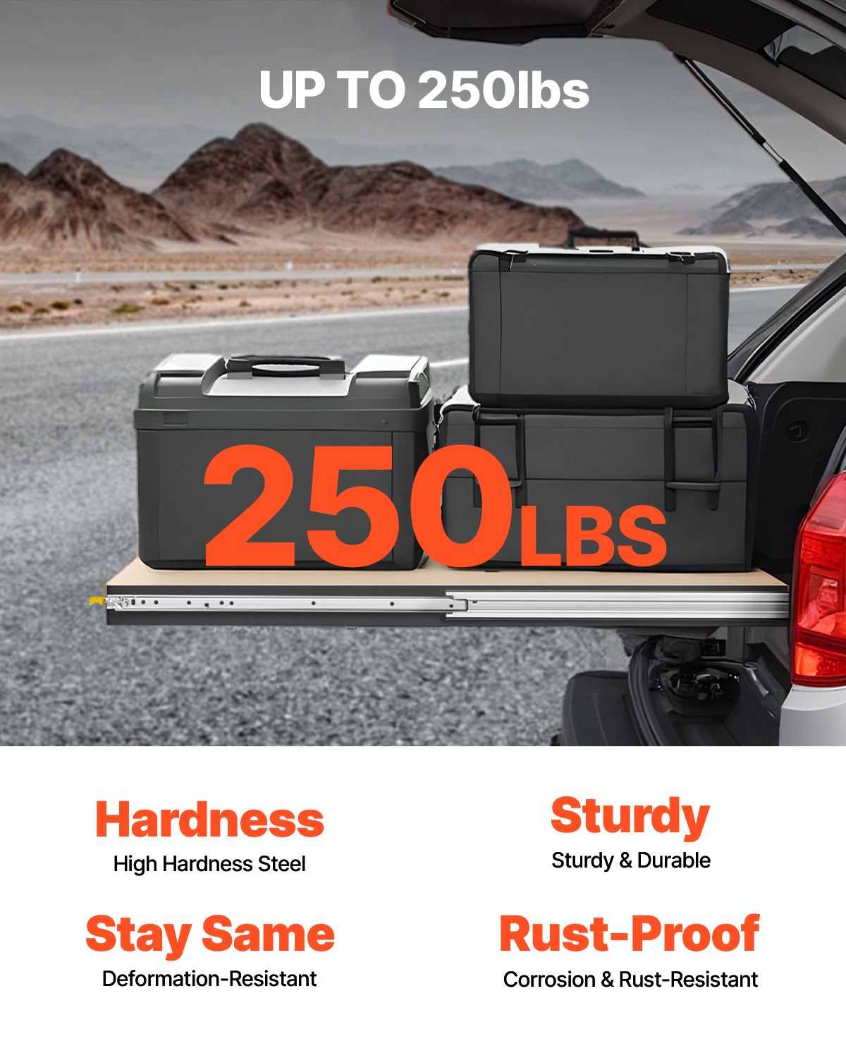 1 Pair Full Extension Drawer Slides 16 18 20 24 30 35 37.4 59 24 32 36 40 48 60 in, 250 lbs Load Capacity Locking Drawer Slides, Ball Bearing with Lock Side Mount Drawer Slide Rail