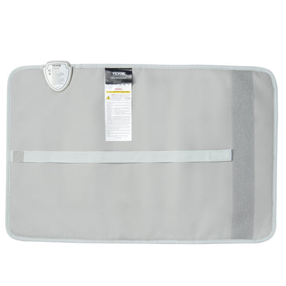 Ferninfrarot-Heizkissen, 52 natürliche Jade- und 20 Turmalinsteine ​​zur Linderung von Rückenschmerzen, 103-159 °F Infrarot-Heizkissen mit intelligenter Steuerung und automatischer Abschaltung (mittlere Größe 23,9" x 15,8")