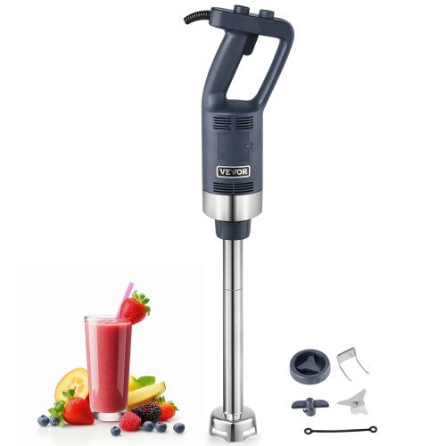 Professioneller Stabmixer, 500 W, Hochleistungs-Handmixer, 40 cm (16 Zoll) langer, stufenlos einstellbarer Geschwindigkeitsregler mit Edelstahlklinge, vielseitiger tragbarer Mixer für Suppen, Soßen, Kartoffelpüree und Sahne.