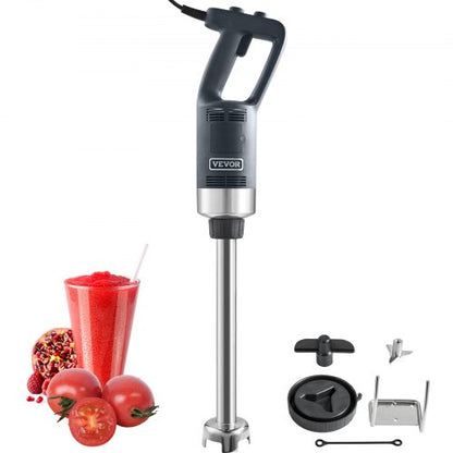 Professioneller Stabmixer, 750 Watt, Hochleistungs-Handmixer mit variabler Geschwindigkeit und Edelstahlklinge (304), vielseitig einsetzbar für Suppen, Smoothies, Pürees und Babynahrung.