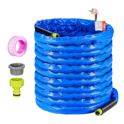 30.5 m Heated Water Hose for RV -45℉ Antifreeze Heated Drinking Water Hose