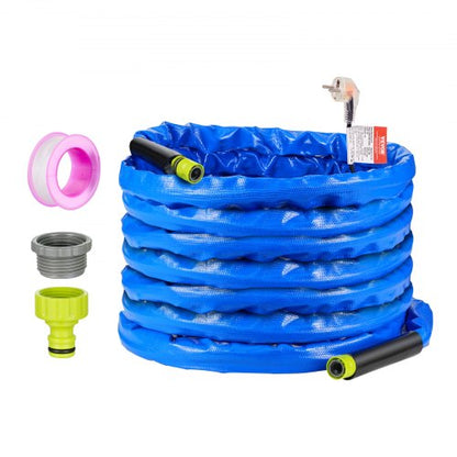 15.24 m Heated Water Hose for RV -45℉ Antifreeze Heated Drinking Water Hose
