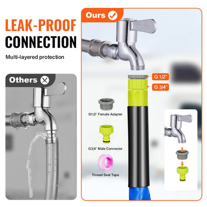 15.24 m Heated Water Hose for RV -45℉ Antifreeze Heated Drinking Water Hose