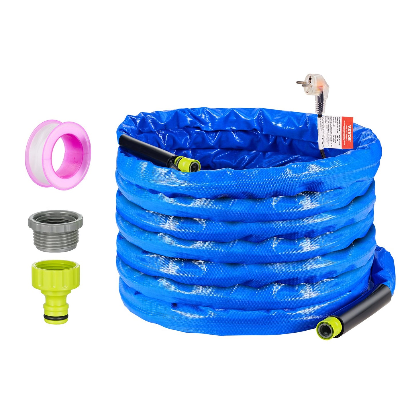 15.24 m Heated Water Hose for RV -45℉ Antifreeze Heated Drinking Water Hose