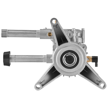 Hochdruckreinigerpumpe, 22 mm (7/8") Schaft, vertikal, 214 bar (3100 PSI), 9,5 l/min (2,5 GPM), Ersatz-Hochdruckreinigerpumpen-Set mit 5 Düsen, kompatibel mit Briggs &amp; Stratton, Generac, Devilbiss, Troy Bilt, Honda und Craftsman