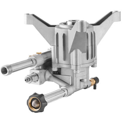 Hochdruckreinigerpumpe, 22 mm (7/8") Schaft, vertikal, 214 bar (3100 PSI), 9,5 l/min (2,5 GPM), Ersatz-Hochdruckreinigerpumpen-Set mit 5 Düsen, kompatibel mit Briggs &amp; Stratton, Generac, Devilbiss, Troy Bilt, Honda und Craftsman